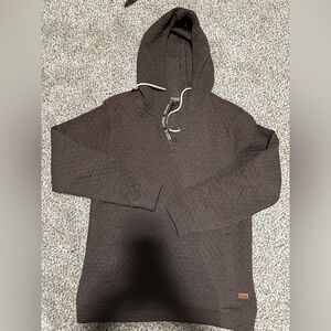 Men's Brown Hoodie Sweater Size Large